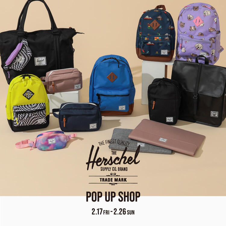 POP UP SOTRE at B:MING by BEAMS | Herschel Supply (ハーシェル